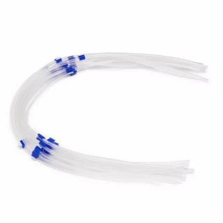 ﾍﾟﾘｽﾀﾙﾃｨｯｸﾎﾟﾝﾌﾟﾁｭｰﾌﾞ, PVC, 青/青, 12個