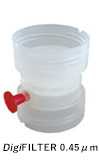 DigiFILTER 0.45um (PK/25)  (50mL DigiTUBEs 用 DigiFILTER 孔径0.45μm、25個入)